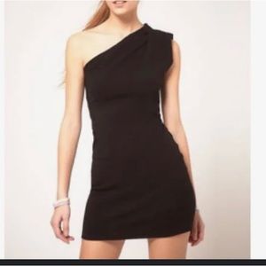 Black mini dress x American Apparel